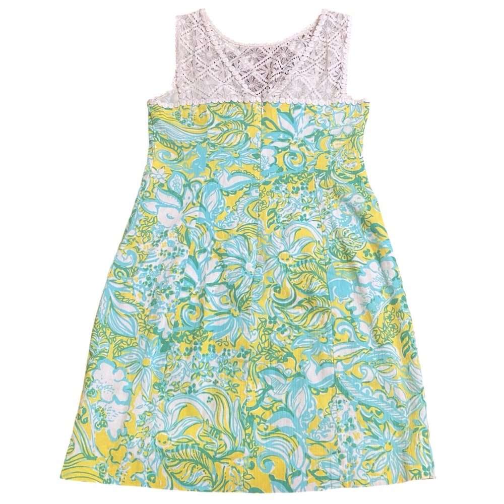 Classic Lilly Pulitzer Sofia Shift "Lagoon Green … - image 3